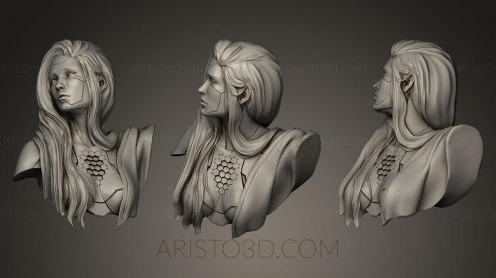 Busts of heroes and monsters (BUSTH_0267) 3D model for CNC machine